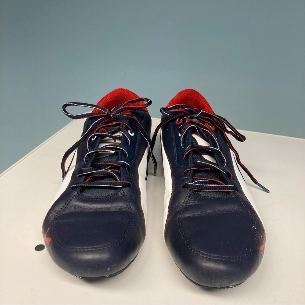PUMA BMW Collab Sz 11 Drift Cat 5 Smooth Leather Slick Design Comfort Sneakers - Picture 2 of 12